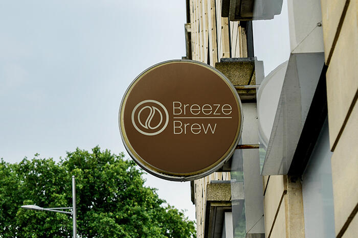 Breeze Brew - Logo vizualizácia